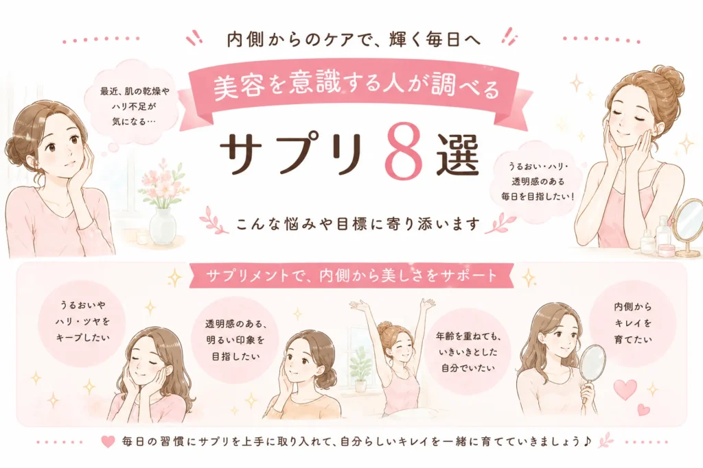 サプリメントおすすめ30選！目的別の種類や選び方をわかりやすく解説