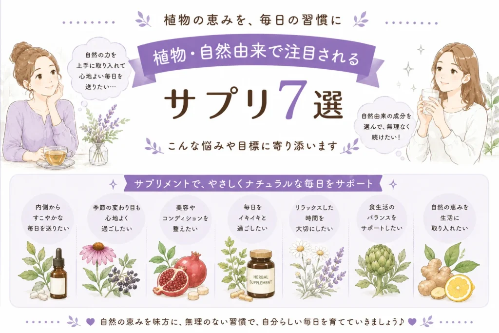 サプリメントおすすめ30選！目的別の種類や選び方をわかりやすく解説